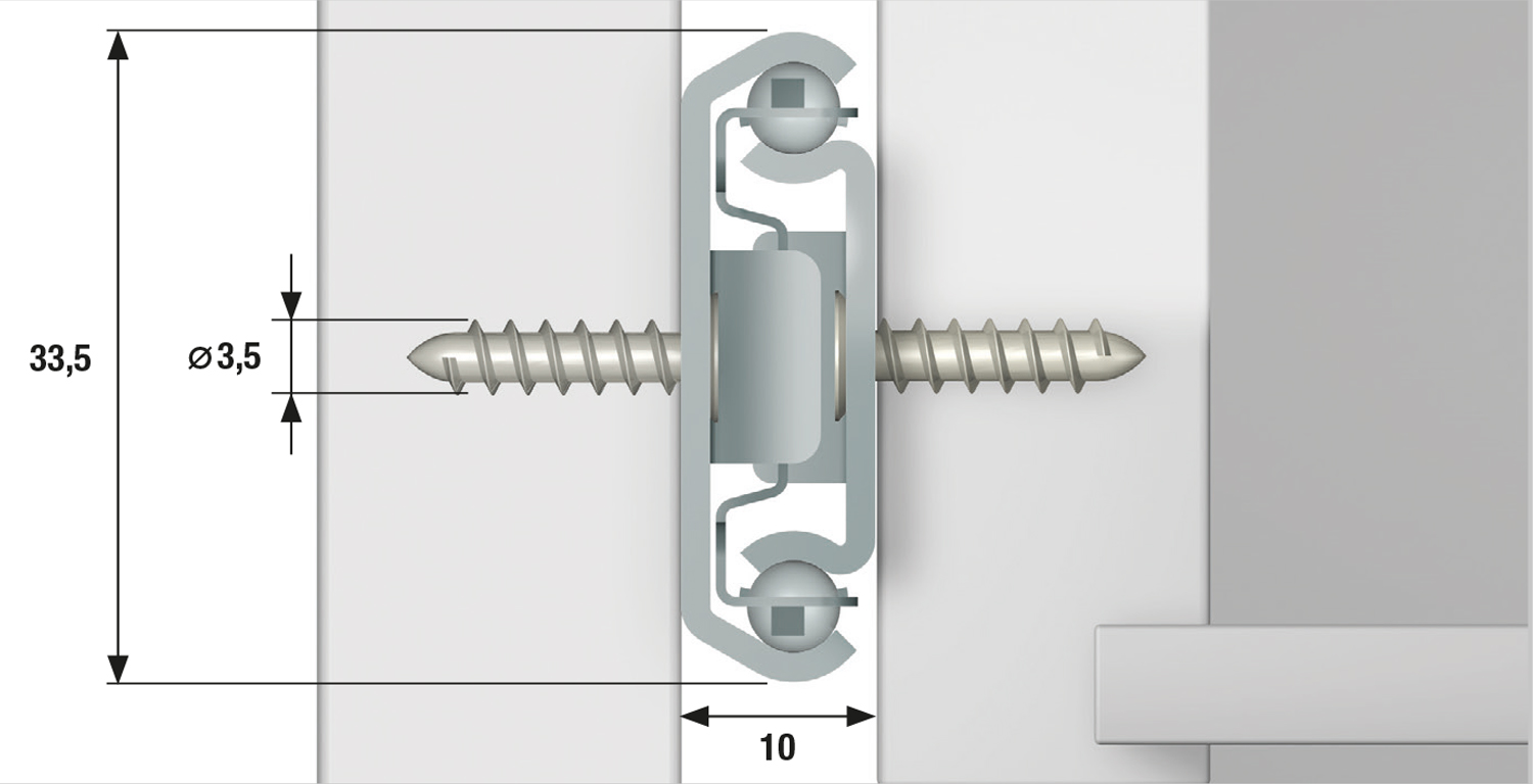 GUIDE SCORREVOLI A SFERE X CASSETTI SERIE 870 MICRO mm.430 Estr. Parzi –  Ferramenta Frisardi